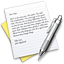 TextEdit application icon