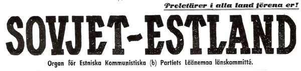 Sovjet-Estland: 1940-1941