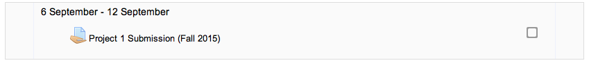 Select a Project