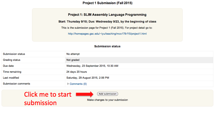 Start Submitting